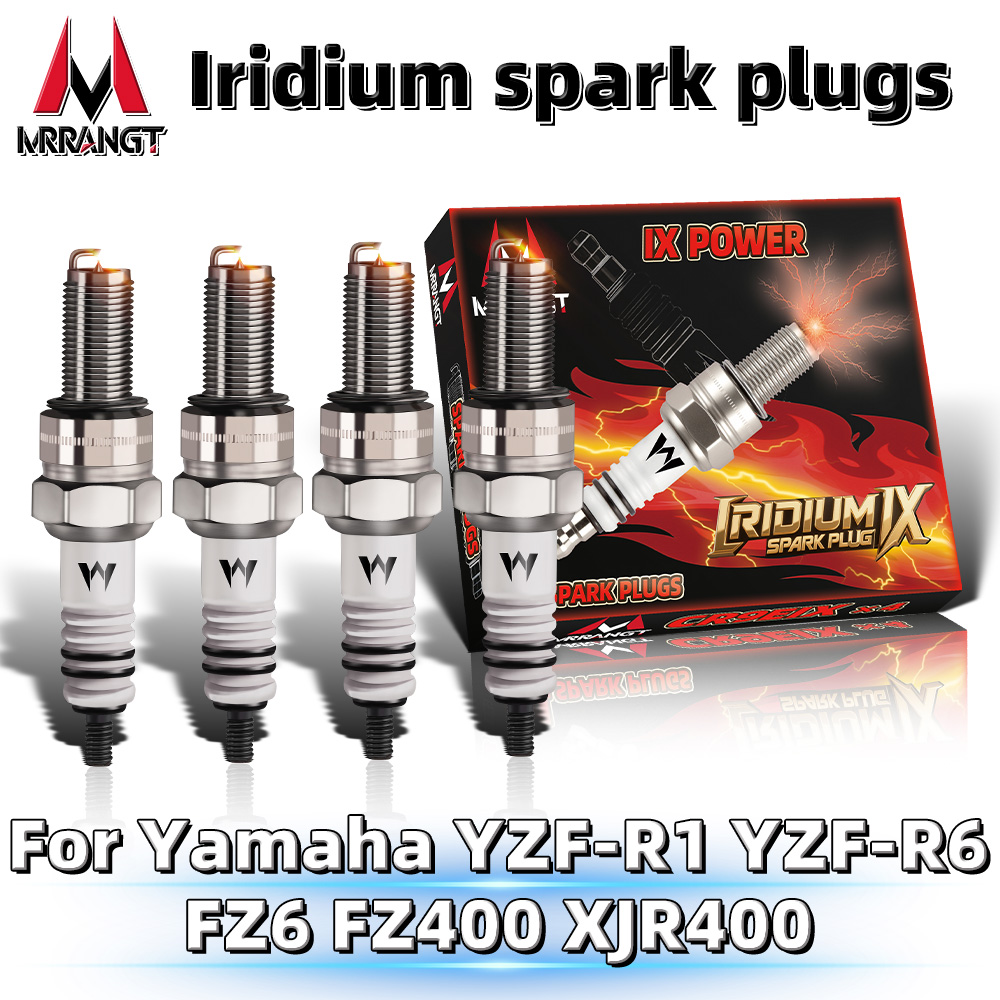 Motorcycle Spark Plug - MRRANGT Iridium Bougies Fit Voor Yamaha