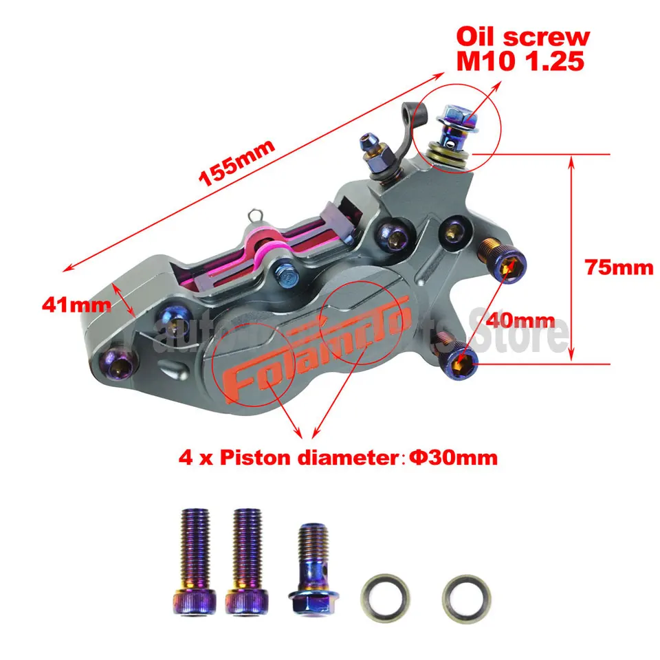 Offroad voertuigmodificatie CN - Motorcycle Piston recensie en prijs