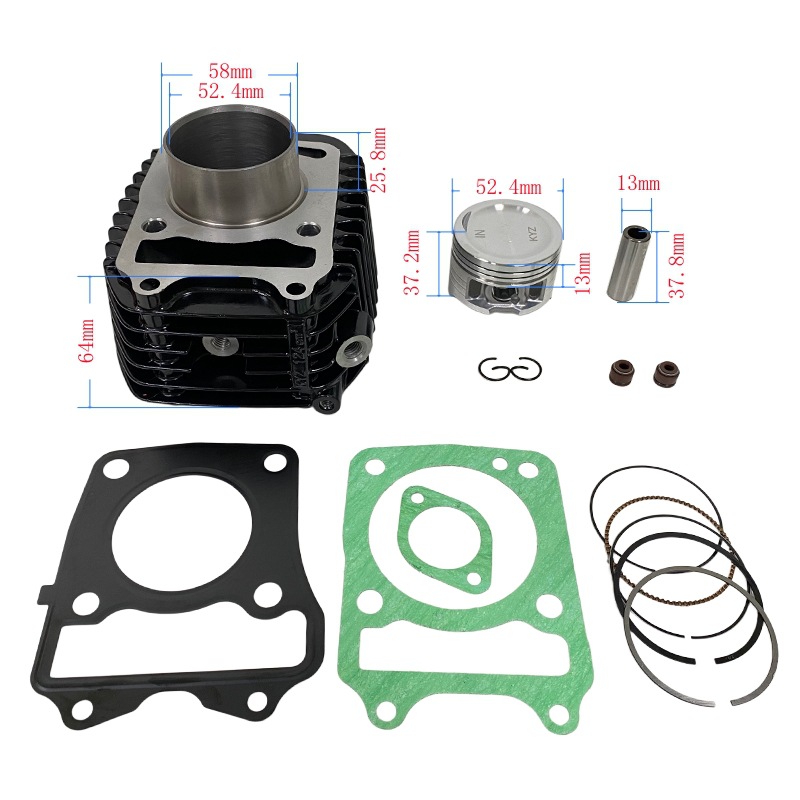 Motorblok zuigerset 52,4 mm vo - Motorcycle Piston recensie en prijs