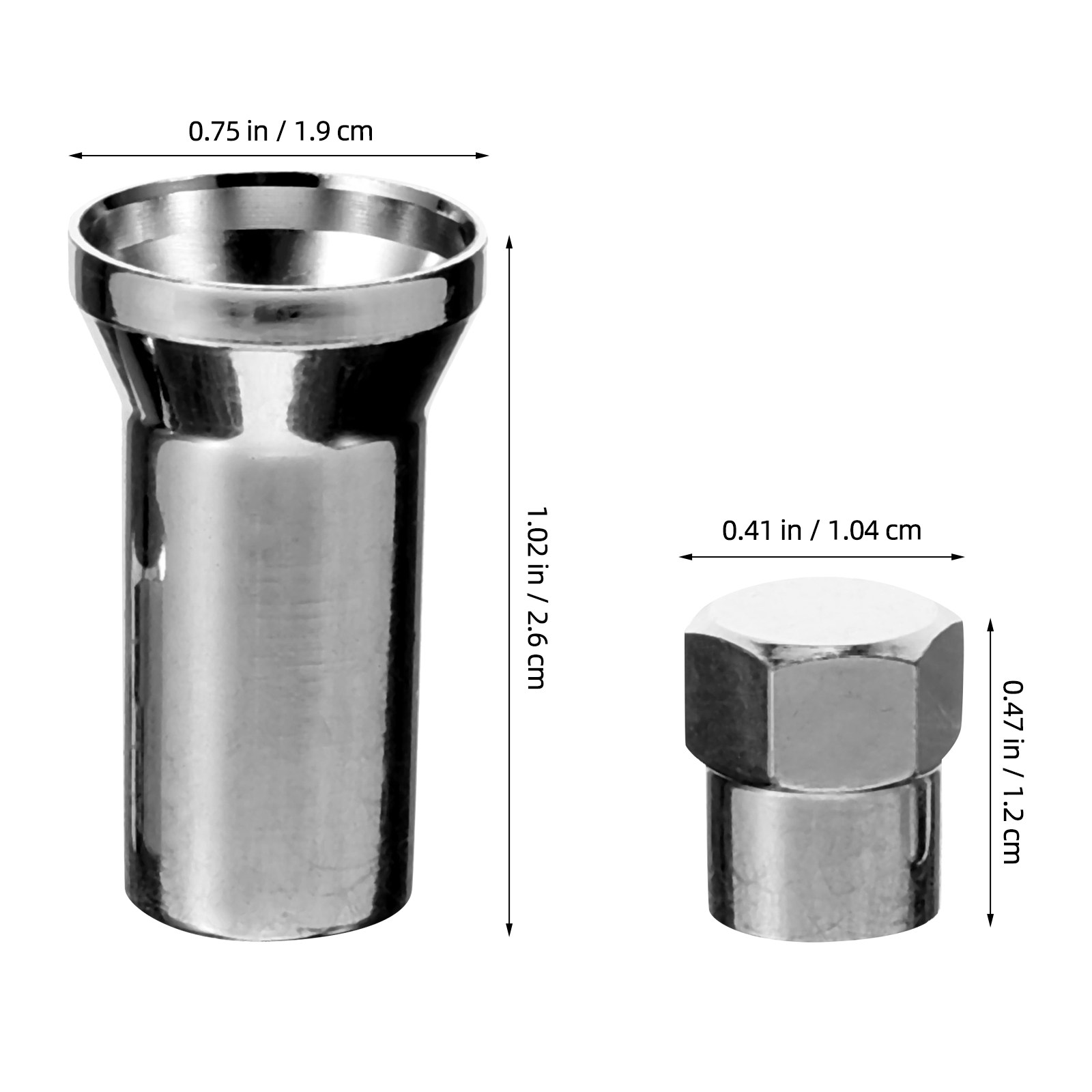 5 sets metalen ventieldopjes,  - Motorcycle Valve Cover recensie en prijs